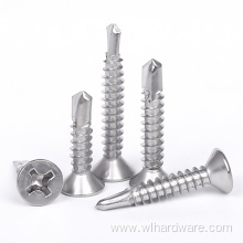 410 Stainless Steel Countersunk Head Self-Drilling Screws